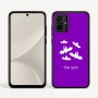 כיסוי בעיצוב אישי עם השם שלך לדגם - Motorola Moto G54 בעיצוב עטלפים