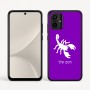 כיסוי בעיצוב אישי עם השם שלך לדגם - Motorola Moto G54 בעיצוב עקרב