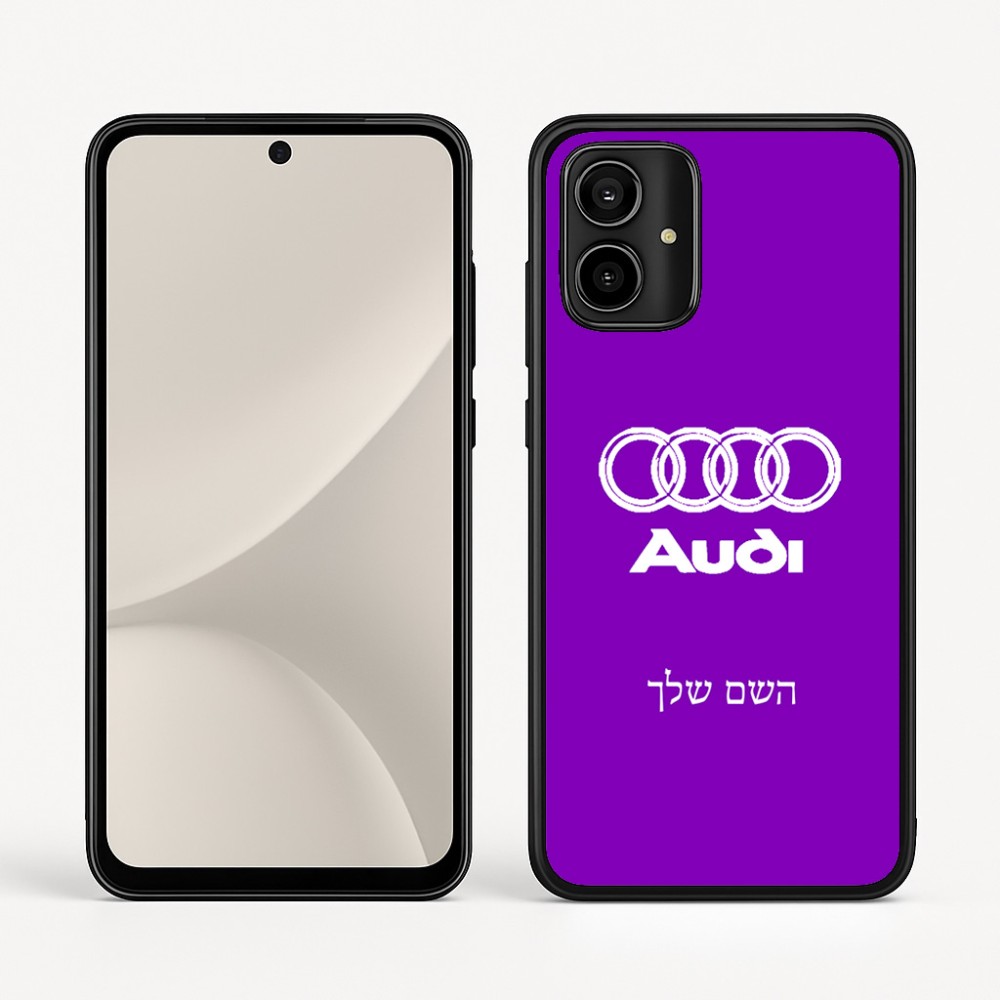 כיסוי בעיצוב אישי עם השם שלך לדגם - Motorola Moto G54 בעיצוב אאודי