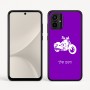 כיסוי בעיצוב אישי עם השם שלך לדגם - Motorola Moto G54 בעיצוב הארלי-דיווידסון