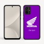 כיסוי בעיצוב אישי עם השם שלך לדגם - Motorola Moto G54 בעיצוב הונדה