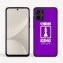 כיסוי בעיצוב אישי עם השם שלך לדגם - Motorola Moto G54 בעיצוב שחמט