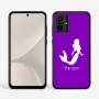 כיסוי בעיצוב אישי עם השם שלך לדגם - Motorola Moto G54 בעיצוב בתולת ים - אישה