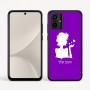 כיסוי בעיצוב אישי עם השם שלך לדגם - Motorola Moto G54 בעיצוב אהבת נשים