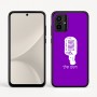 כיסוי בעיצוב אישי עם השם שלך לדגם - Motorola Moto G54 בעיצוב מיקרופון