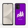 כיסוי בעיצוב אישי עם השם שלך לדגם - Motorola Moto G54 בעיצוב מזלות - תאומים