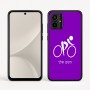כיסוי בעיצוב אישי עם השם שלך לדגם - Motorola Moto G54 בעיצוב אופניים אולימפיים