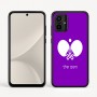 כיסוי בעיצוב אישי עם השם שלך לדגם - Motorola Moto G54 בעיצוב פינג פונג