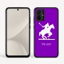 כיסוי בעיצוב אישי עם השם שלך לדגם - Motorola Moto G54 בעיצוב שחקן פולו - סוס