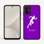 כיסוי בעיצוב אישי עם השם שלך לדגם - Motorola Moto G54 בעיצוב רץ