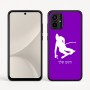 כיסוי בעיצוב אישי עם השם שלך לדגם - Motorola Moto G54 בעיצוב סקי