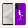 כיסוי בעיצוב אישי עם השם שלך לדגם - Motorola Moto G54 בעיצוב שחקנית כדורגל - אישה