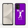 כיסוי בעיצוב אישי עם השם שלך לדגם - Motorola Moto G54 בעיצוב הרמת משקולות