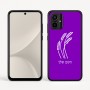 כיסוי בעיצוב אישי עם השם שלך לדגם - Motorola Moto G54 בעיצוב חיטה גלית זהב
