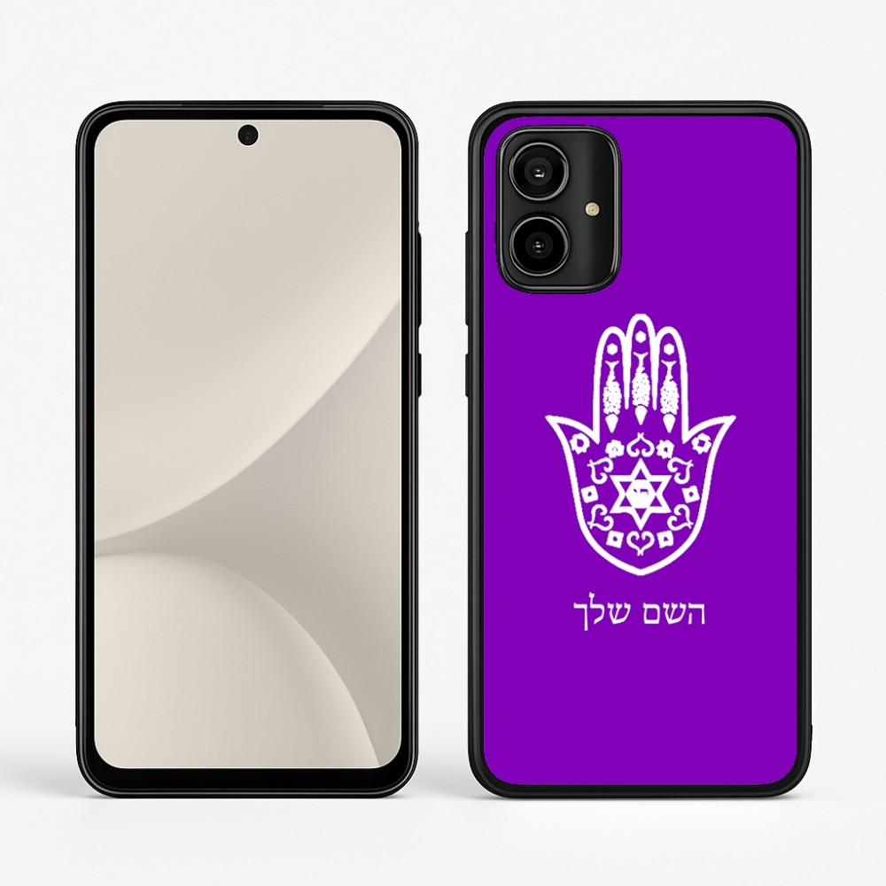 כיסוי בעיצוב אישי עם השם שלך לדגם - Motorola Moto G54 בעיצוב חמסה - קבלה
