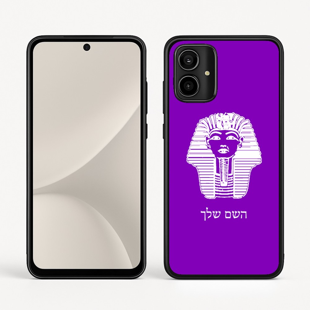 כיסוי בעיצוב אישי עם השם שלך לדגם - Motorola Moto G54 בעיצוב פרעה - תות ענח' אמון מצרי