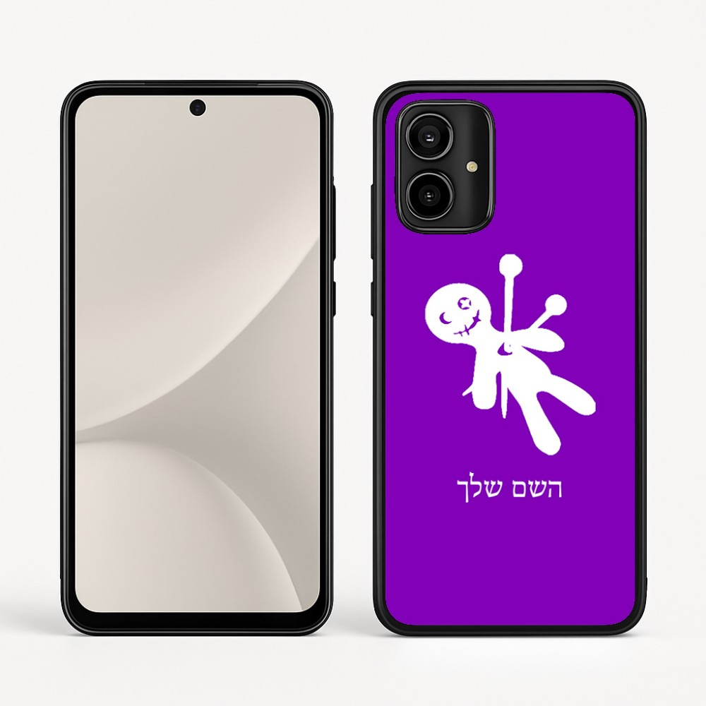 כיסוי בעיצוב אישי עם השם שלך לדגם - Motorola Moto G54 בעיצוב וודו
