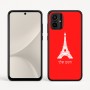 כיסוי בעיצוב אישי עם השם שלך לדגם - Motorola Moto G54 בעיצוב מגדל אייפל