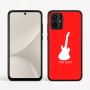 כיסוי בעיצוב אישי עם השם שלך לדגם - Motorola Moto G54 בעיצוב גיטרה