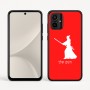 כיסוי בעיצוב אישי עם השם שלך לדגם - Motorola Moto G54 בעיצוב סמוראי