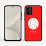 כיסוי בעיצוב אישי עם השם שלך לדגם - Motorola Moto G54 בעיצוב כדור כדורעף