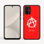 כיסוי בעיצוב אישי עם השם שלך לדגם - Motorola Moto G54 בעיצוב אנרכיה