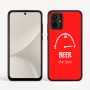 כיסוי בעיצוב אישי עם השם שלך לדגם - Motorola Moto G54 בעיצוב מיכל של בירה