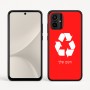 כיסוי בעיצוב אישי עם השם שלך לדגם - Motorola Moto G54 בעיצוב למחזר