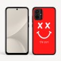 כיסוי בעיצוב אישי עם השם שלך לדגם - Motorola Moto G54 בעיצוב סמיילי