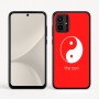 כיסוי בעיצוב אישי עם השם שלך לדגם - Motorola Moto G54 בעיצוב סמל יינג יאנג