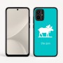 כיסוי בעיצוב אישי עם השם שלך לדגם - Motorola Moto G54 בעיצוב דישון