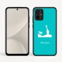 כיסוי בעיצוב אישי עם השם שלך לדגם - Motorola Moto G54 בעיצוב ג'ירפה באפריקה