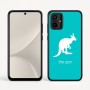כיסוי בעיצוב אישי עם השם שלך לדגם - Motorola Moto G54 בעיצוב קנגורו
