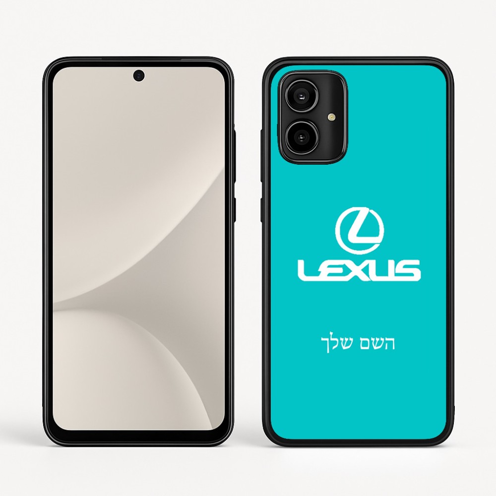 כיסוי בעיצוב אישי עם השם שלך לדגם - Motorola Moto G54 בעיצוב לקסוס