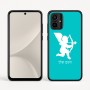 כיסוי בעיצוב אישי עם השם שלך לדגם - Motorola Moto G54 בעיצוב קופידון