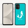 כיסוי בעיצוב אישי עם השם שלך לדגם - Motorola Moto G54 בעיצוב בתולת ים - אישה