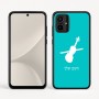 כיסוי בעיצוב אישי עם השם שלך לדגם - Motorola Moto G54 בעיצוב כינור
