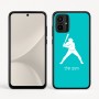 כיסוי בעיצוב אישי עם השם שלך לדגם - Motorola Moto G54 בעיצוב שחקן בייסבול