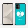 כיסוי בעיצוב אישי עם השם שלך לדגם - Motorola Moto G54 בעיצוב פינג פונג