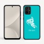 כיסוי בעיצוב אישי עם השם שלך לדגם - Motorola Moto G54 בעיצוב אופנוע שלג