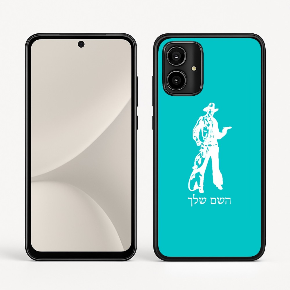 כיסוי בעיצוב אישי עם השם שלך לדגם - Motorola Moto G54 בעיצוב קאובוי המערב הפרוע