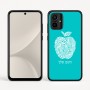 כיסוי בעיצוב אישי עם השם שלך לדגם - Motorola Moto G54 בעיצוב הדפס תפוח