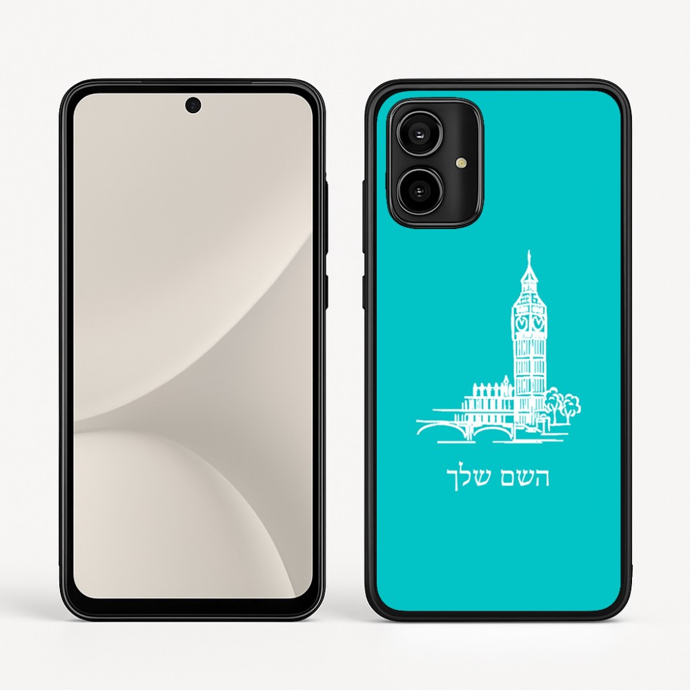 כיסוי בעיצוב אישי עם השם שלך לדגם - Motorola Moto G54 בעיצוב ביג בן