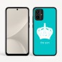כיסוי בעיצוב אישי עם השם שלך לדגם - Motorola Moto G54 בעיצוב כתר מלכותי