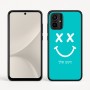 כיסוי בעיצוב אישי עם השם שלך לדגם - Motorola Moto G54 בעיצוב סמיילי