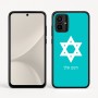כיסוי בעיצוב אישי עם השם שלך לדגם - Motorola Moto G54 בעיצוב מגן דוד - מגן דוד - ישראל