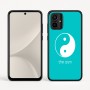 כיסוי בעיצוב אישי עם השם שלך לדגם - Motorola Moto G54 בעיצוב סמל יינג יאנג