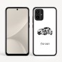 כיסוי בעיצוב אישי עם השם שלך לדגם - Motorola Moto G54 בעיצוב מכונית