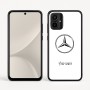 כיסוי בעיצוב אישי עם השם שלך לדגם - Motorola Moto G54 בעיצוב מרצדס-בנץ