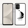כיסוי בעיצוב אישי עם השם שלך לדגם - Motorola Moto G54 בעיצוב סירה